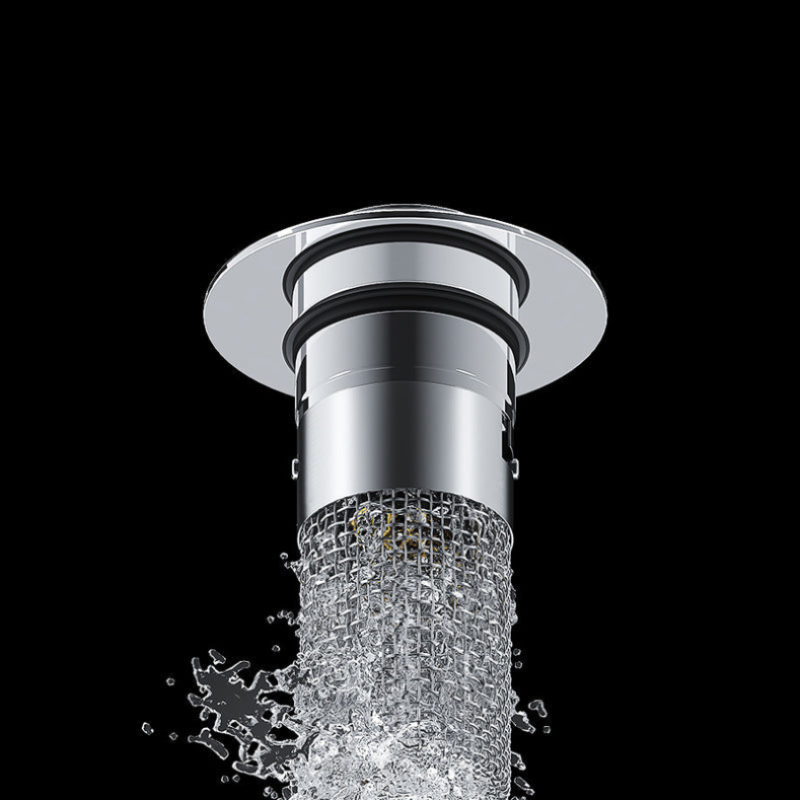 Stainless Steel Pop-Up Drain Filter