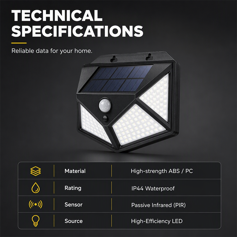 Motion Sensor Solar Lights – Bright Outdoor Lighting, Light Up Paths, Gardens & Driveways Automatically