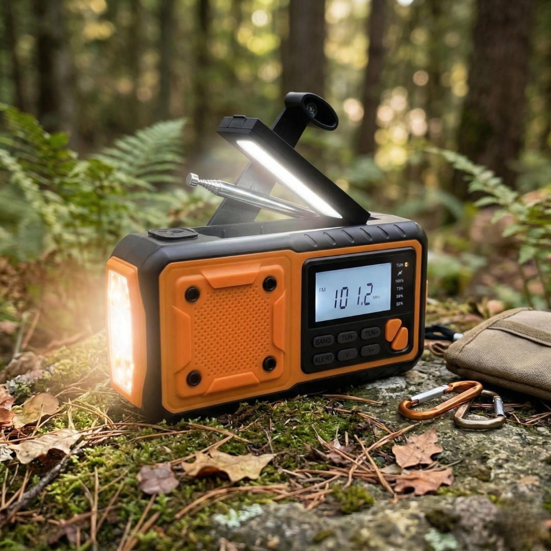 Thrives Outdoor | Solavox Portable Emergency Crank Radio