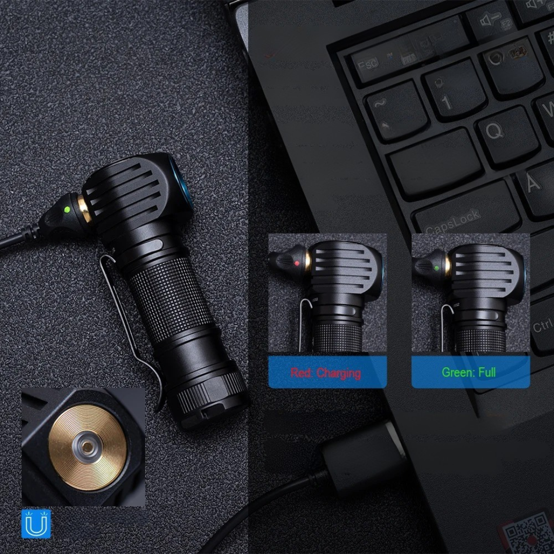 Thrives Outdoor | LuminovaHead Rechargeable LED Headlamp