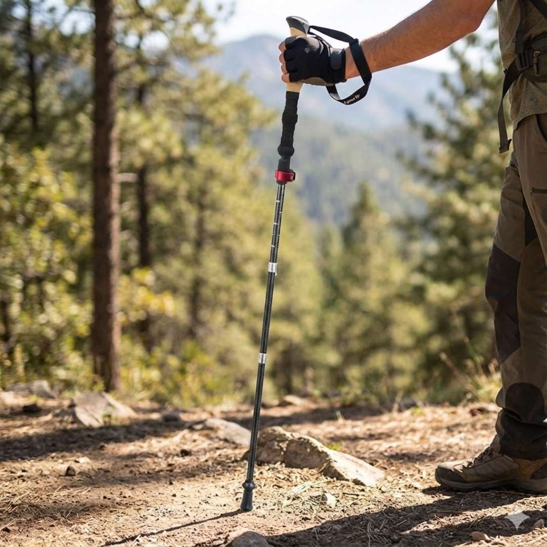 Thrives Outdoor | Trekara Five-Section Collapsible Trekking Poles