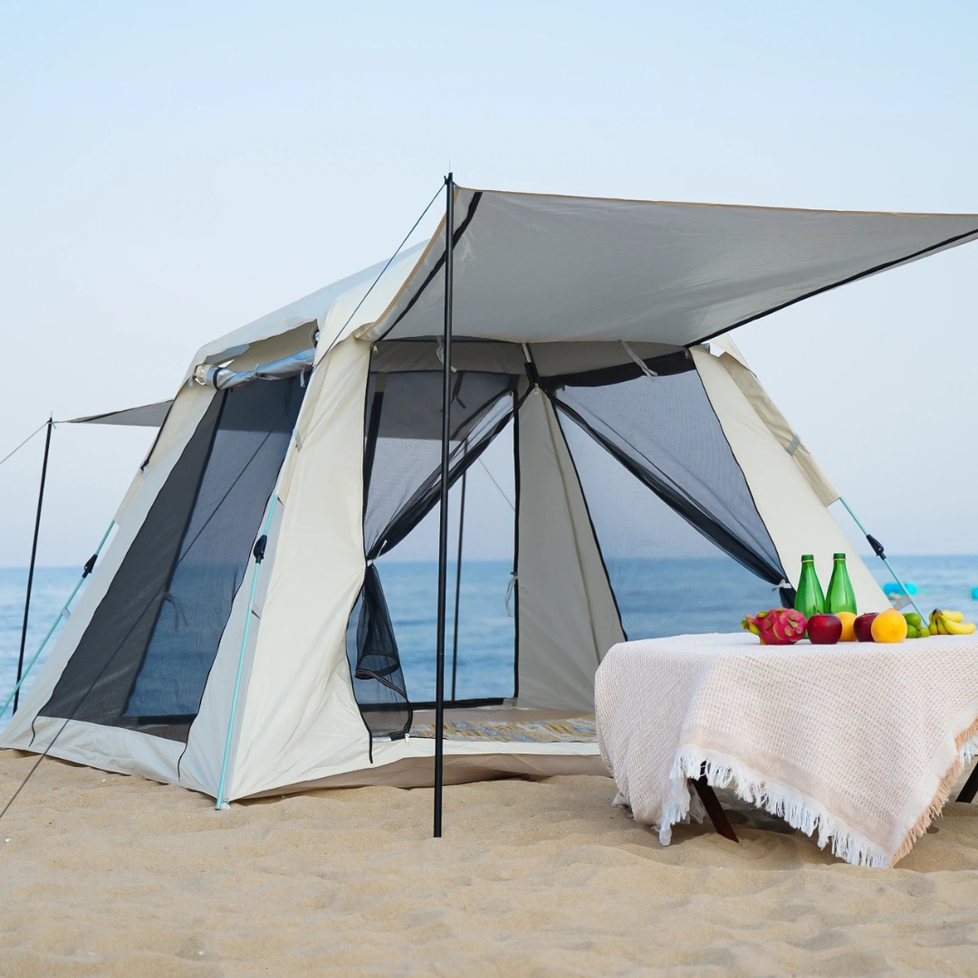 Thrives Outdoor | Sheltrio Pop Up Family Beach Shelter