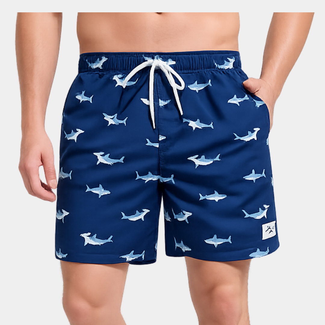 Thrives Outdoor | Wavecrest Men's Short Length Swim Shorts