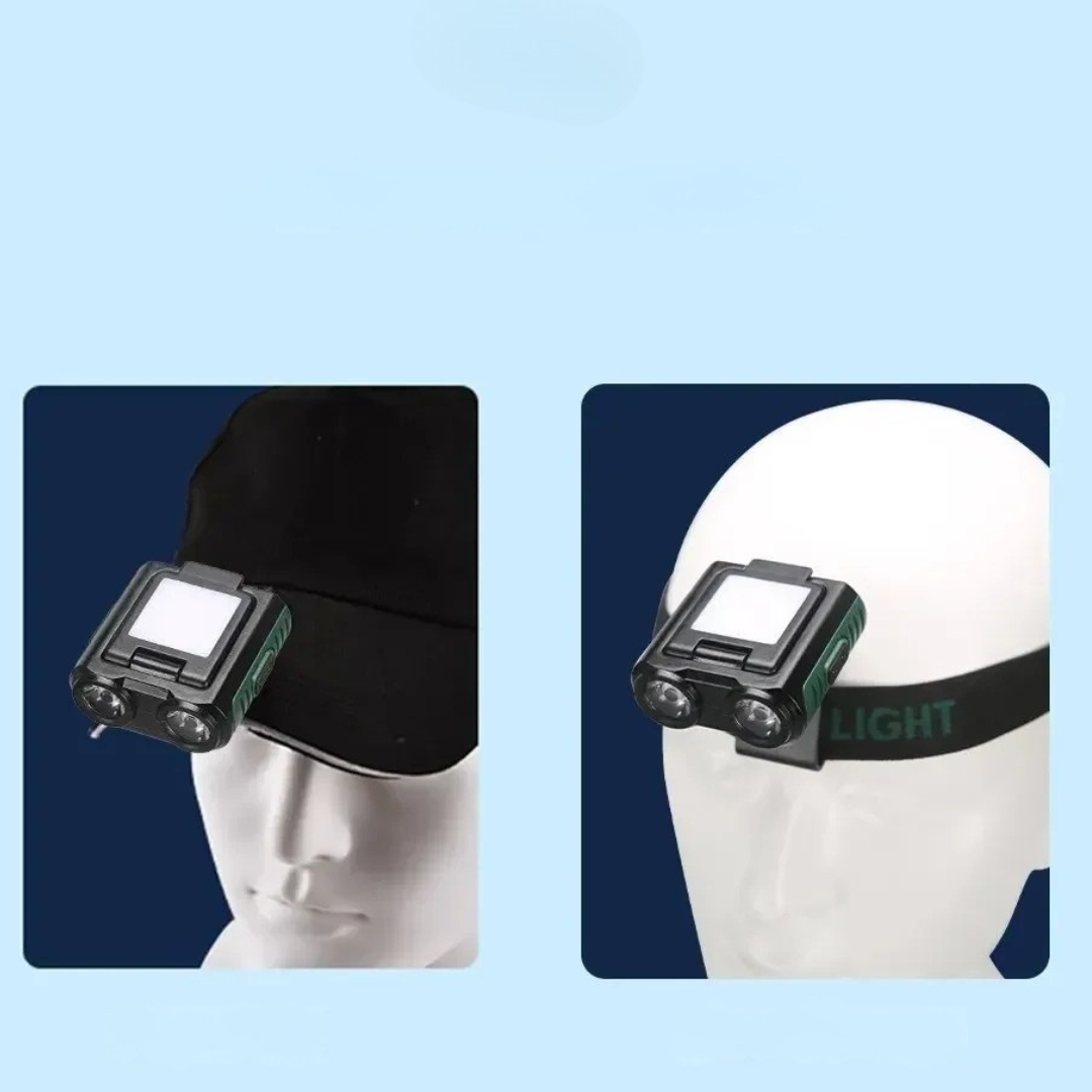 Thrives Outdoor | Luminexy Rechargeable COB Clip Headlamp