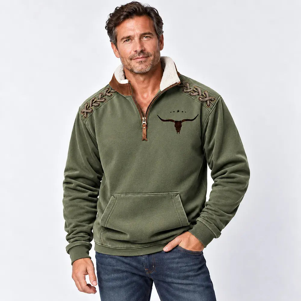 Modern Men's Long Sleeve T-Shirt with 3D Print for Autumn/Winter