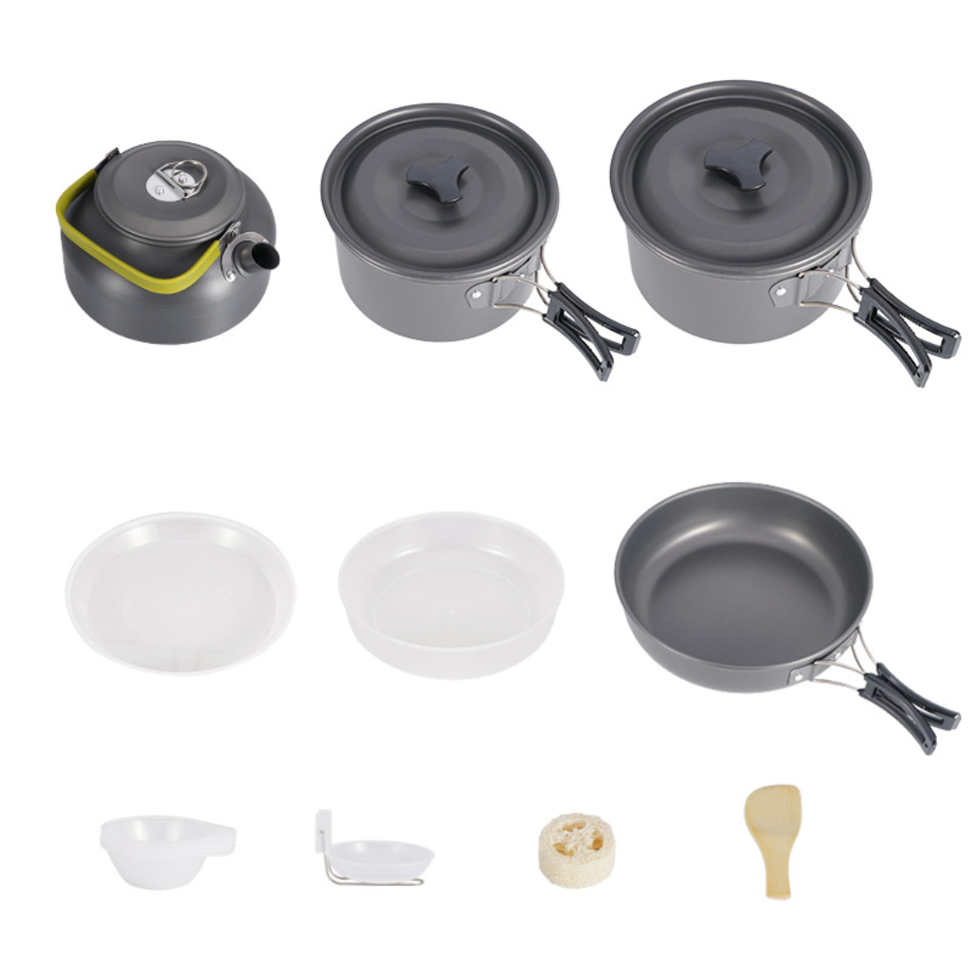 Lightweight Camping Cookware Set | Portable Cooking Gear