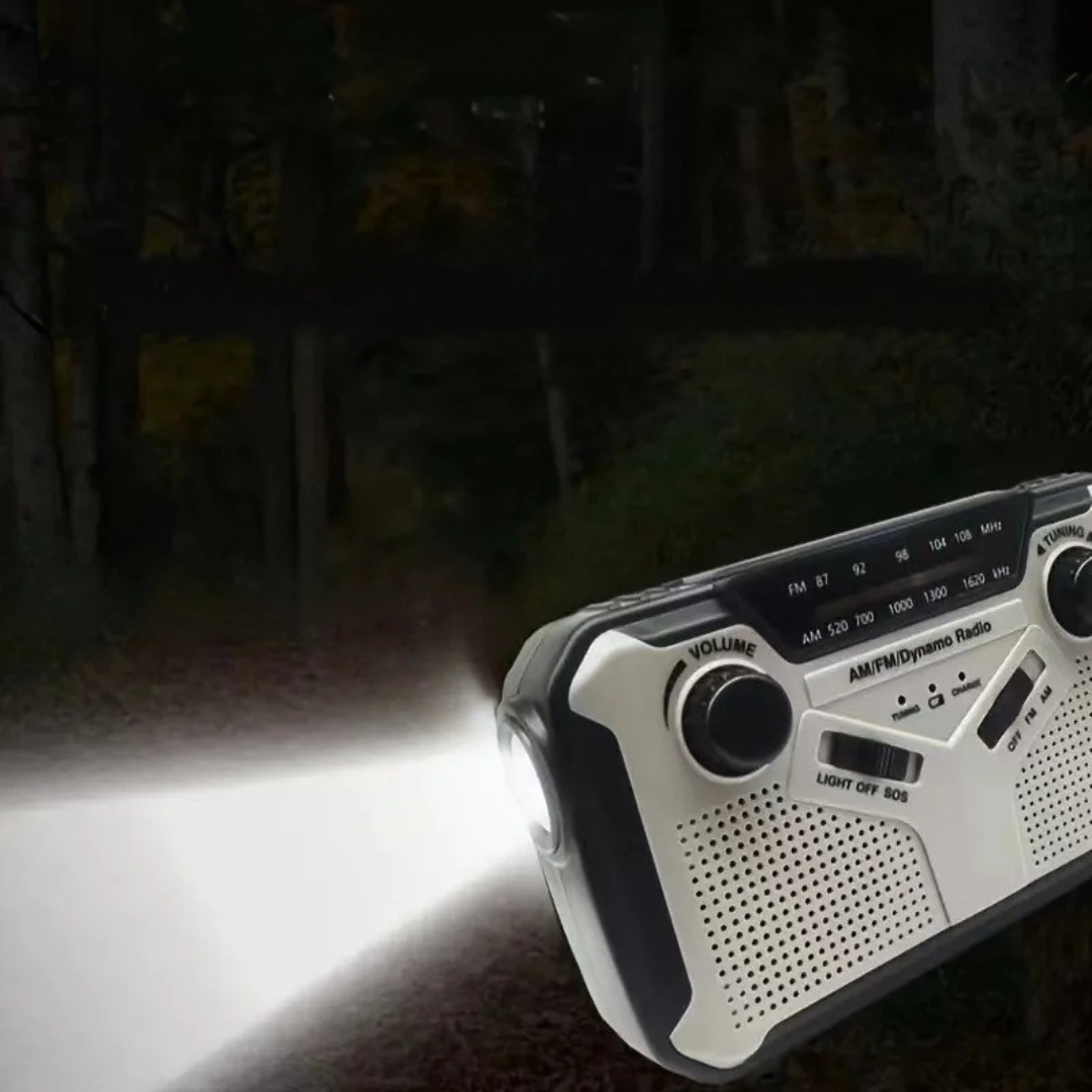 Thrives Outdoor | Solivox Hand Crank Emergency Radio