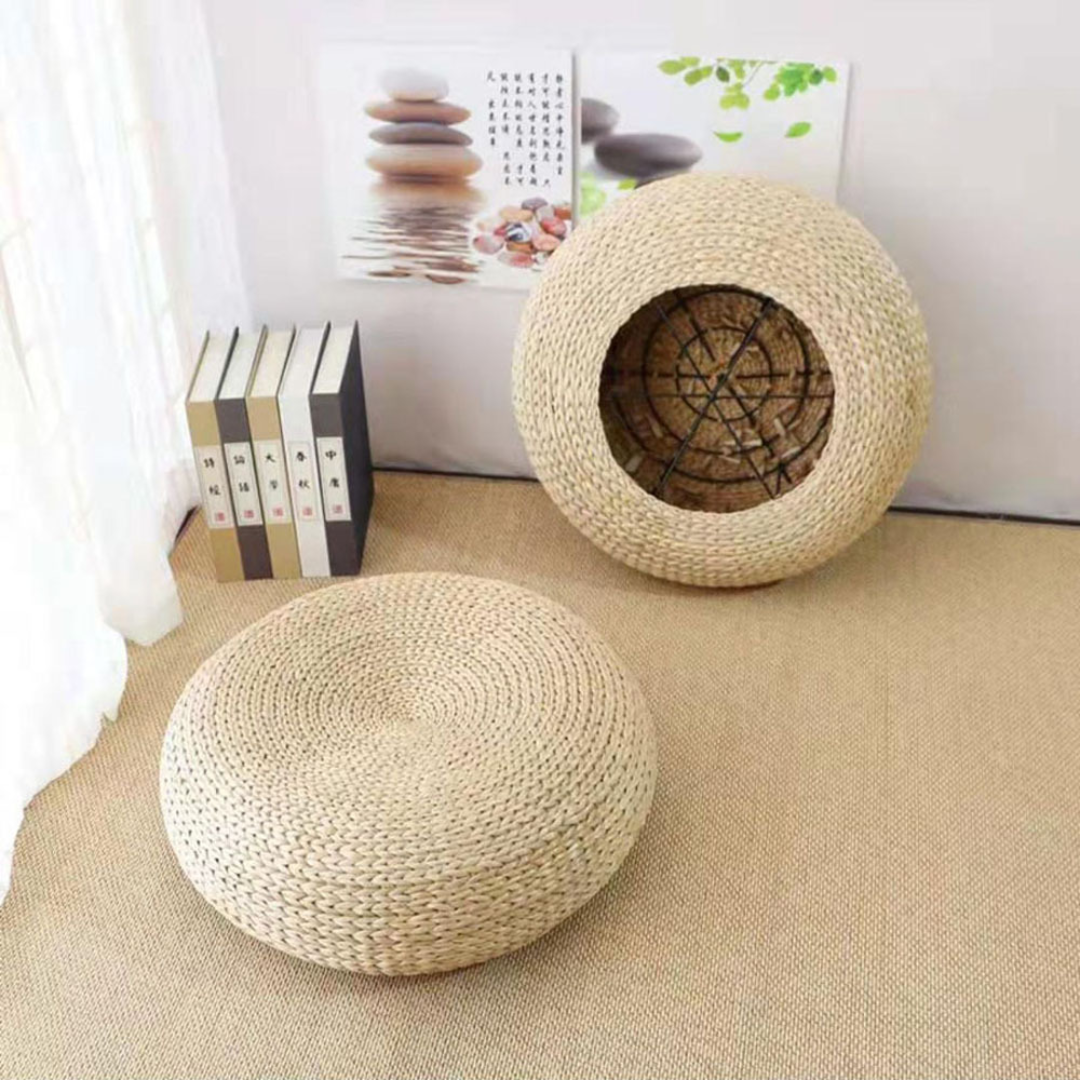Thrives Outdoor | Tatamiq Hand Woven Round Seat Pad