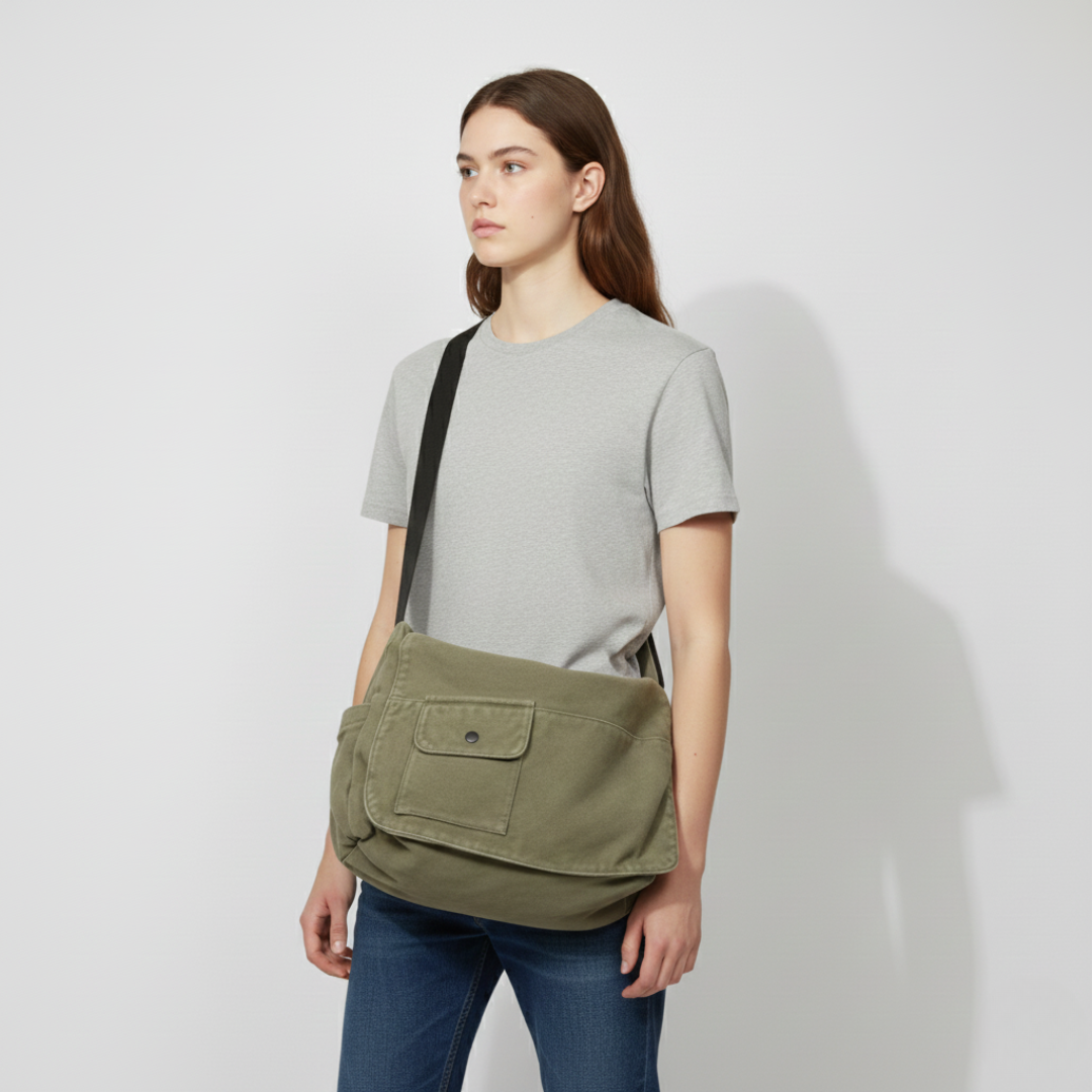 Thrives Outdoor | Large Messenger Bag