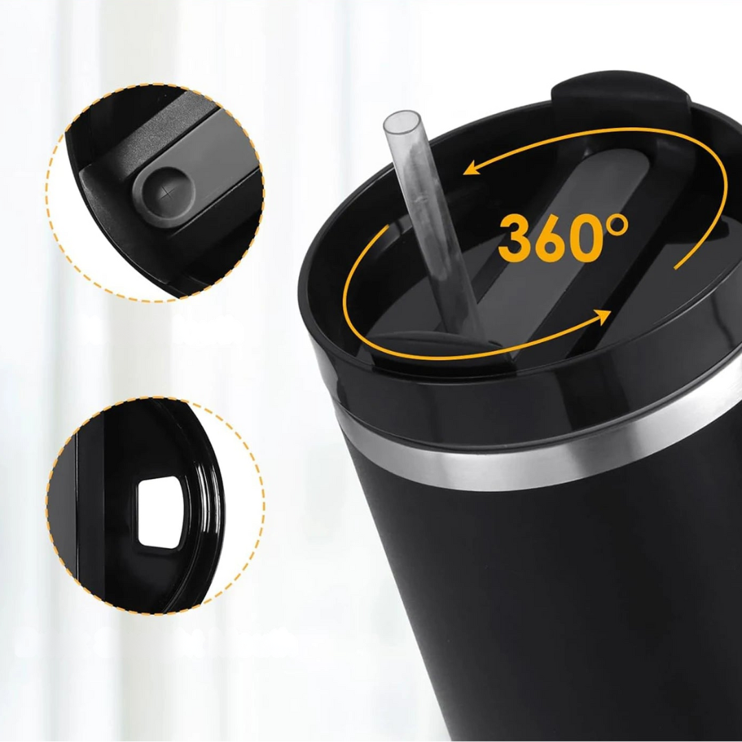 Thrives Outdoor | ThermaGrip Insulated Stainless Steel Travel Mug