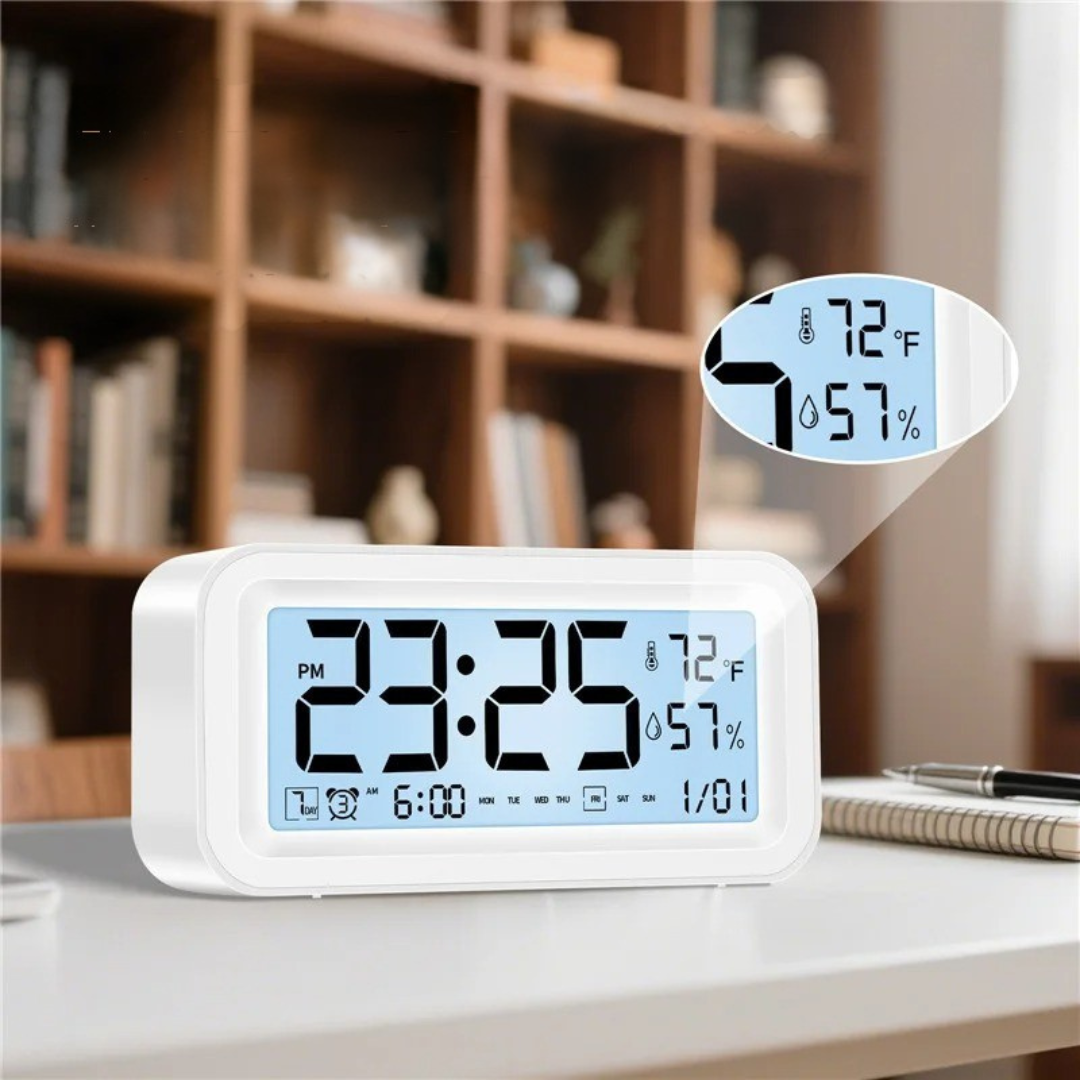 Thrives Outdoor | ThermoGlow Digital LED Alarm Clock