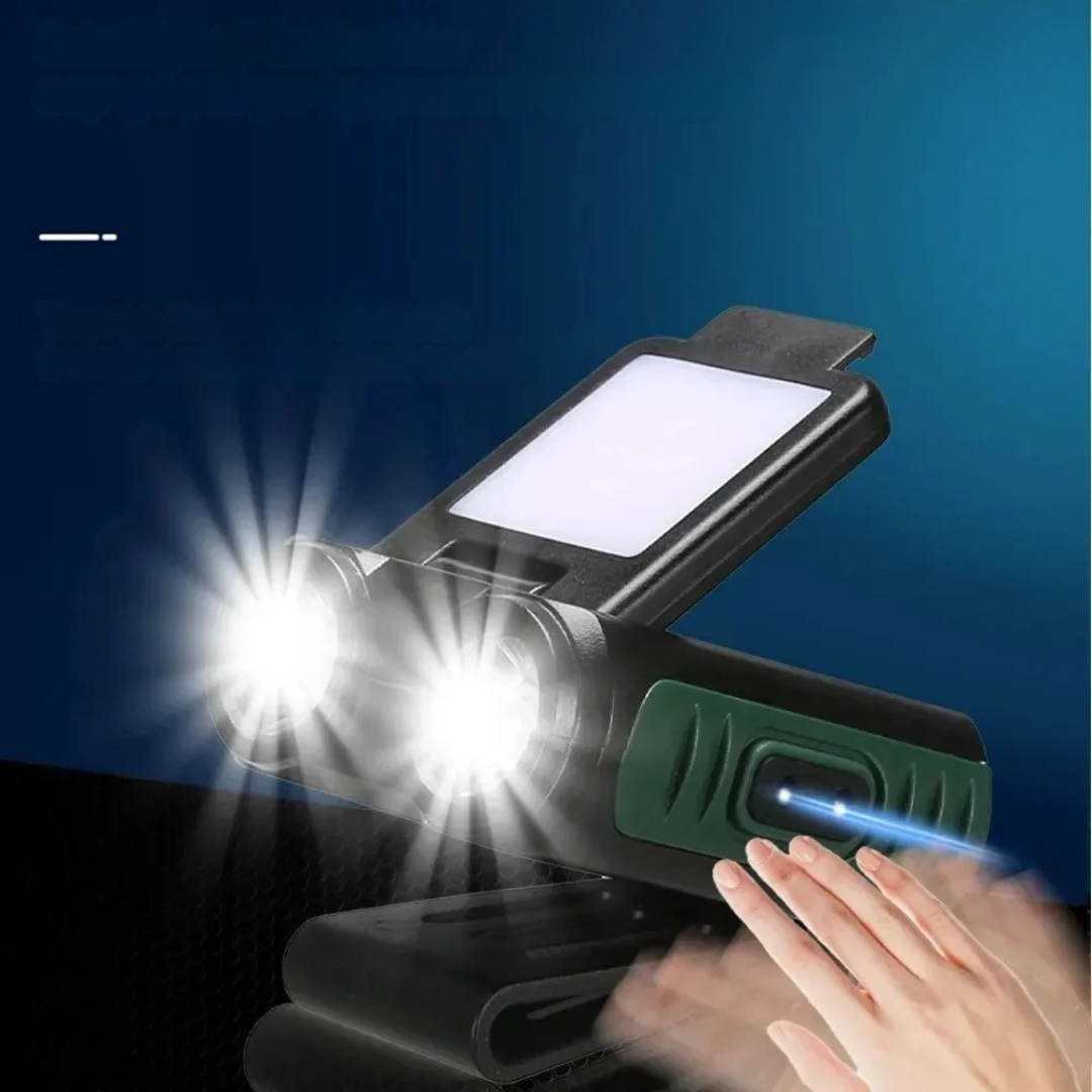 Thrives Outdoor | Luminexy Rechargeable COB Clip Headlamp