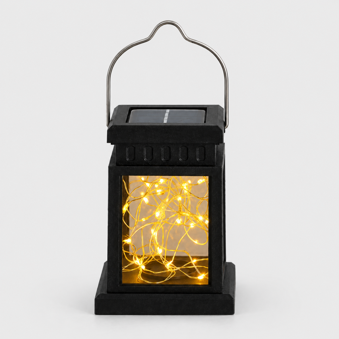 Thrives Outdoor | Solantique Solar-Powered Decorative Garden Lantern