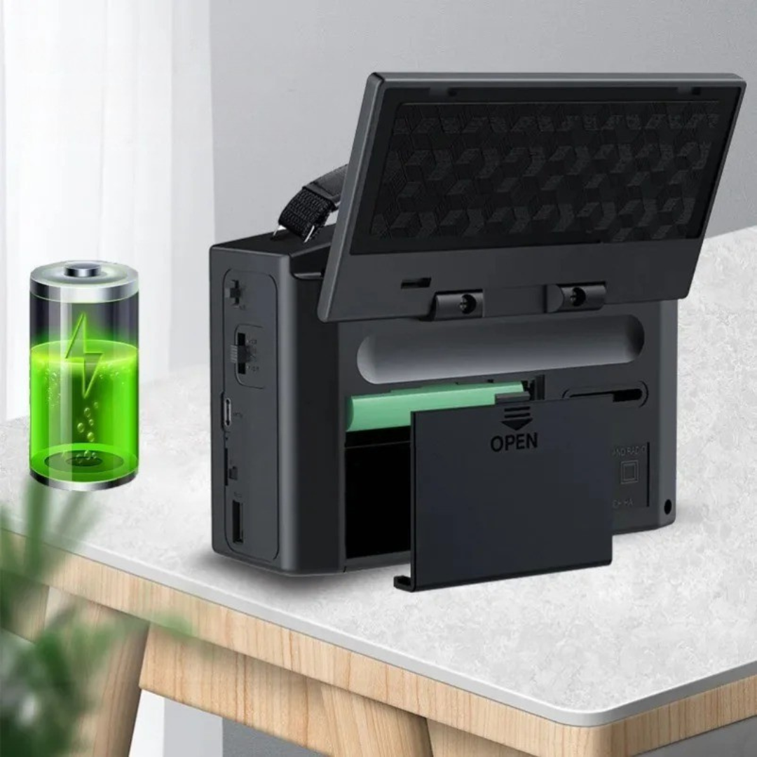 Thrives Outdoor | Radiantro Portable Solar Rechargeable Radio