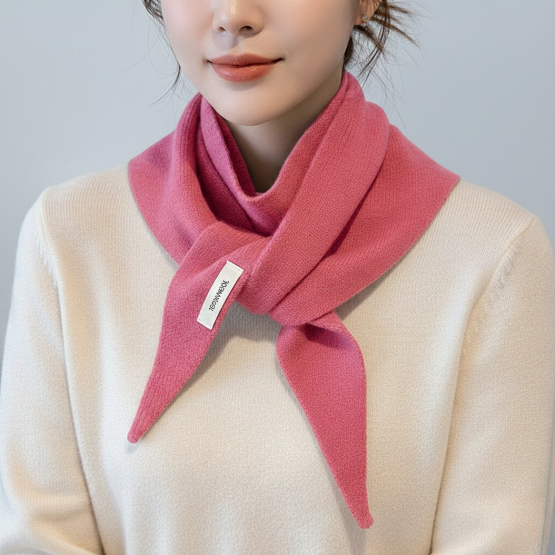 Thrives Outdoor | Wool Knit Triangular Scarf