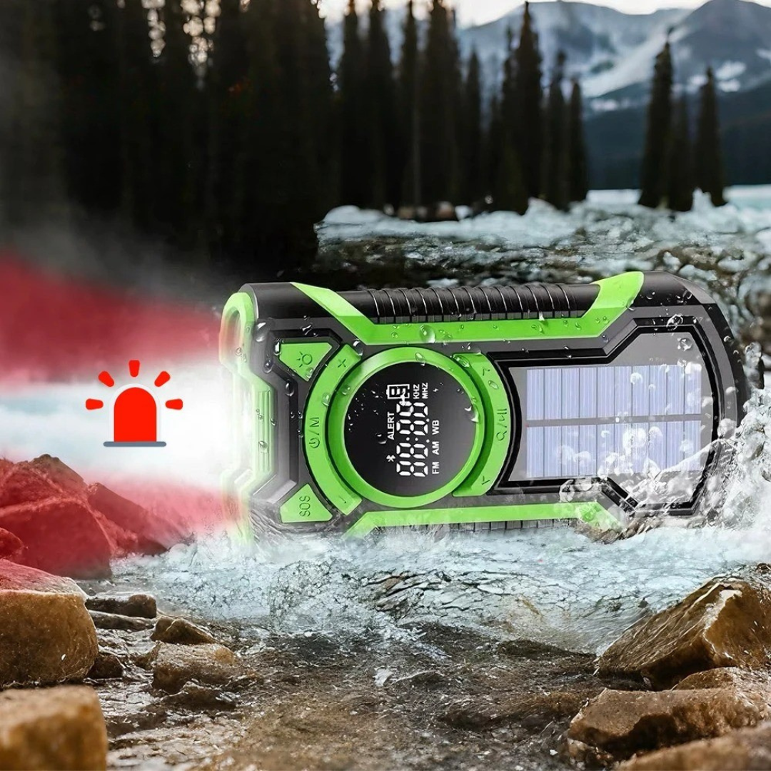 Thrives Outdoor | Crankora Hand Crank Emergency Radio