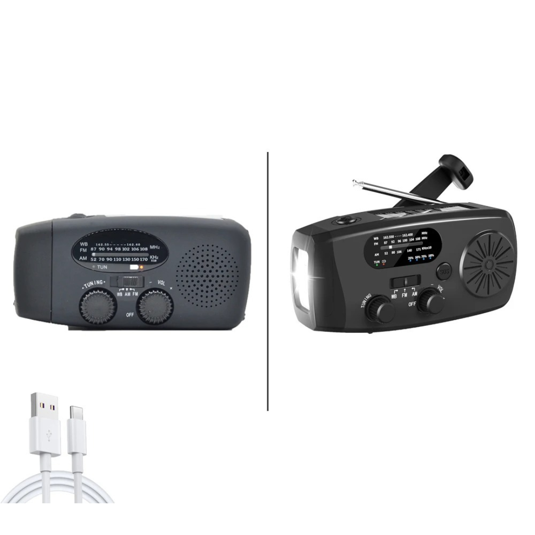 Thrives Outdoor | Solvito Portable Emergency Radio Device