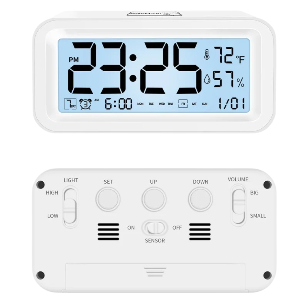 Thrives Outdoor | ThermoGlow Digital LED Alarm Clock