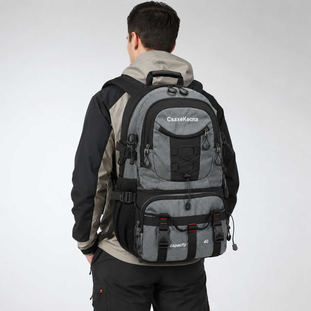 Thrives Outdoor | BergTrail Pro 40L Hiking Backpack with USB Charging