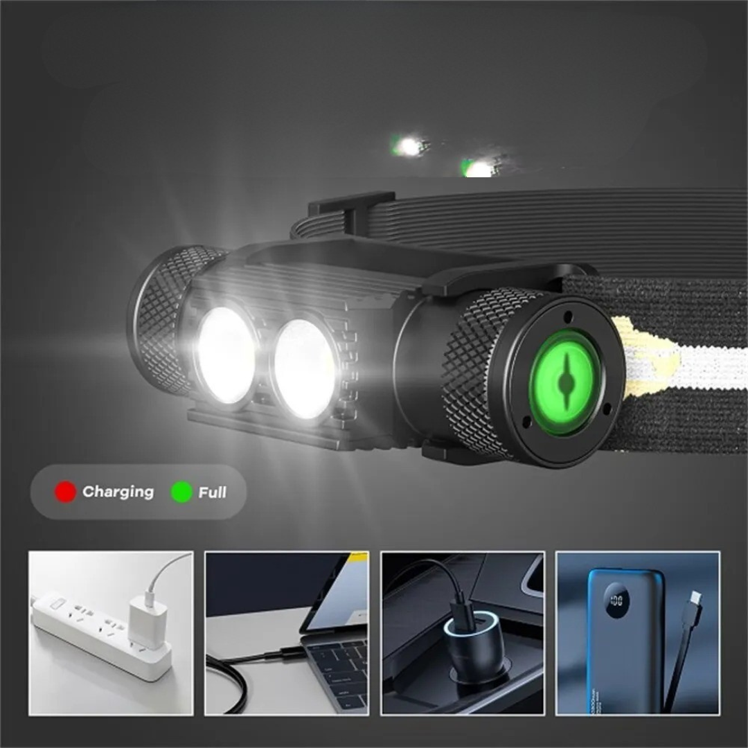 Thrives Outdoor | Trailuxe Rechargeable Dual LED Headlamp