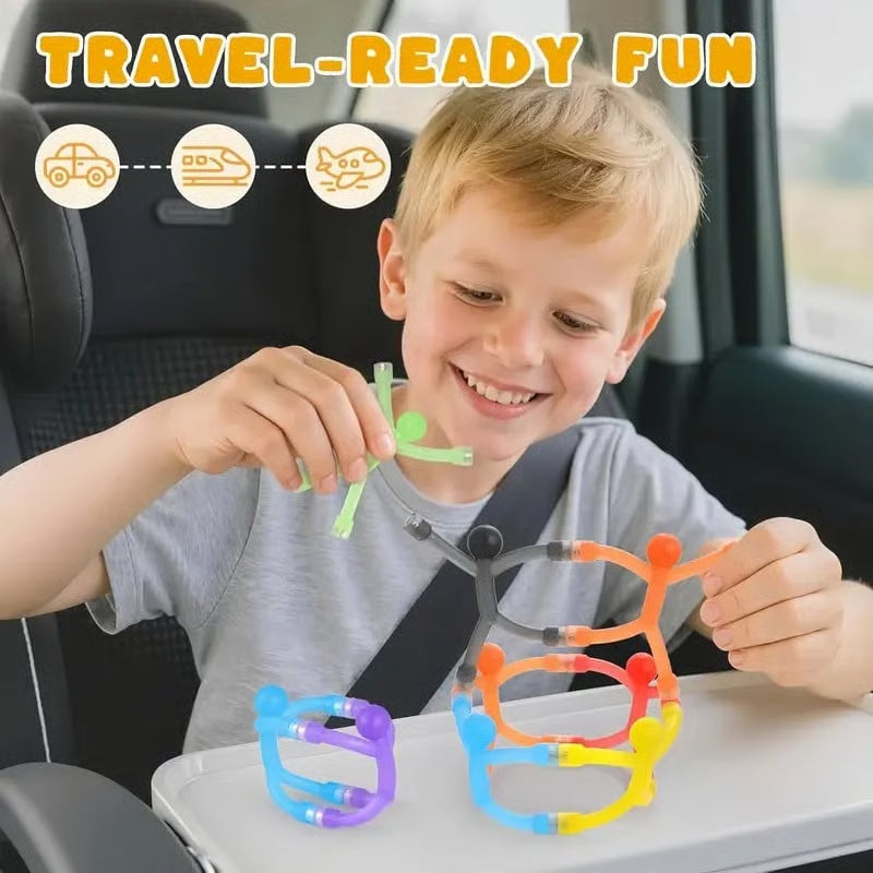 Unisex Kids' Magnetic Building Set (Set of 10)