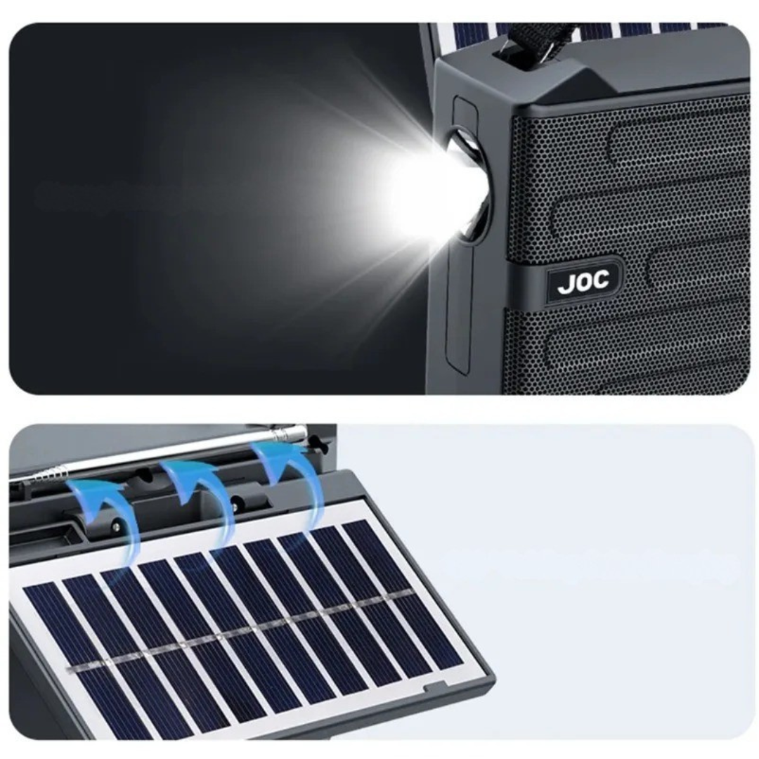 Thrives Outdoor | Radiantro Portable Solar Rechargeable Radio