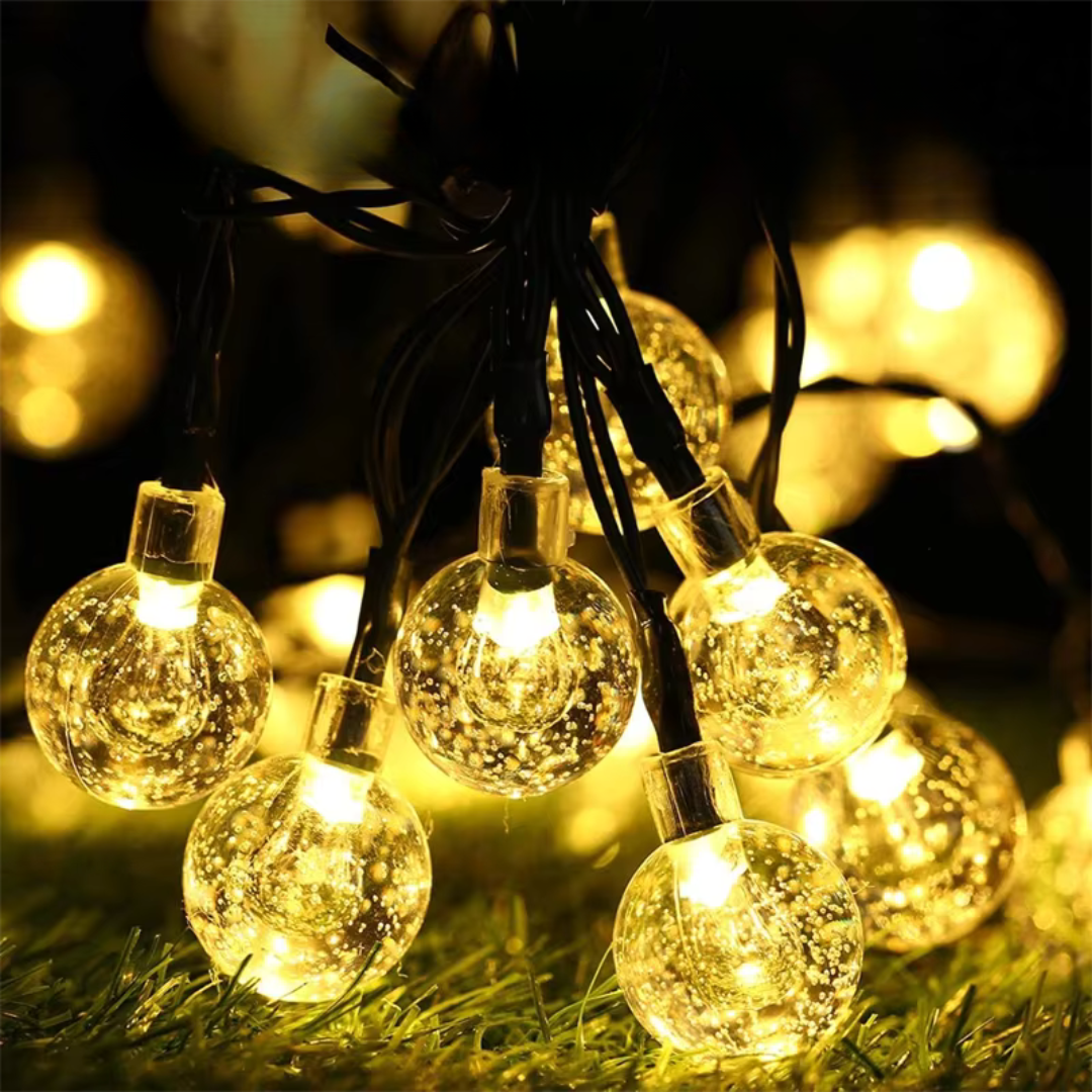 Thrives Outdoor | SolarGlow Crystal Lights