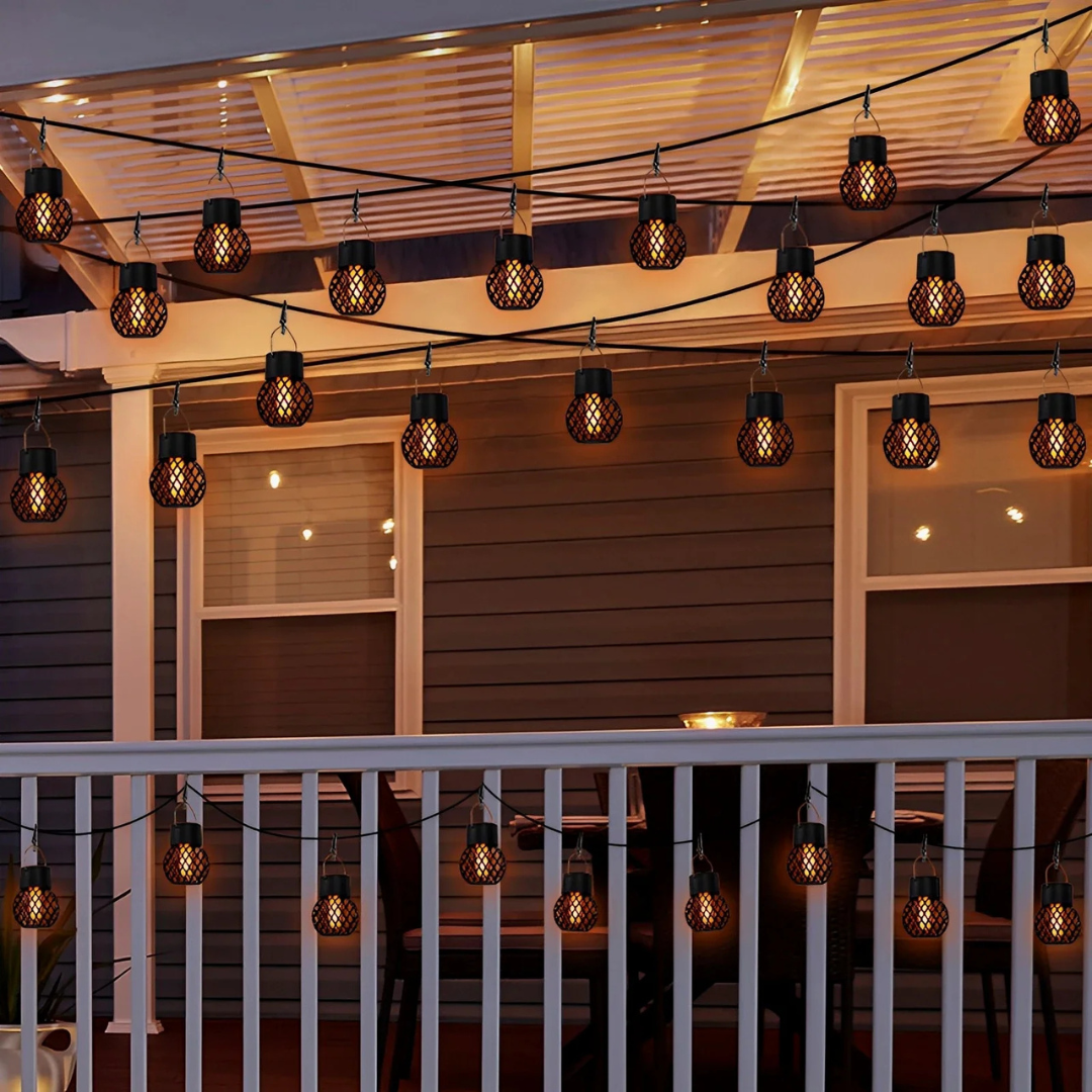 Thrives Outdoor | SolaraGlow Hanging Lanterns