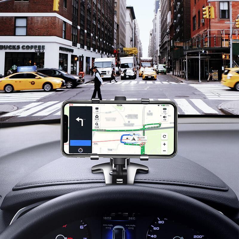 Multifunctional Phone Holder, 360° Rotatable for Car