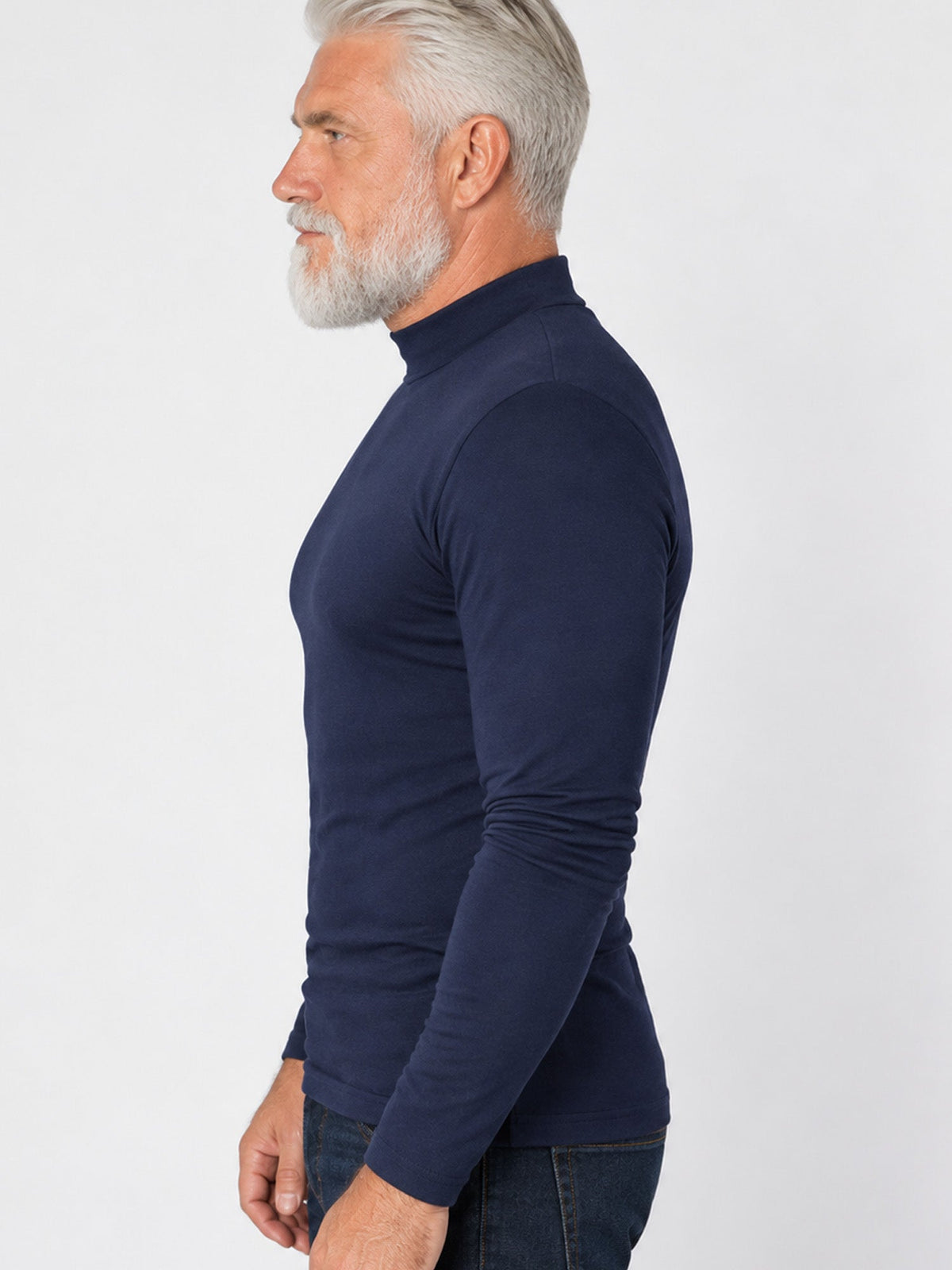 Men's Slim-Fit Turtleneck Top