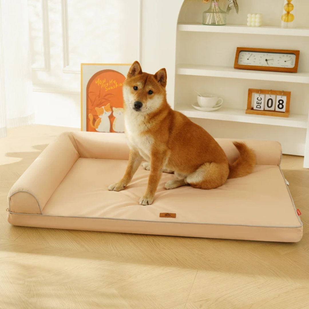 Thrives Outdoor | Barkrest L-Shaped Orthopaedic Dog Sofa Bed