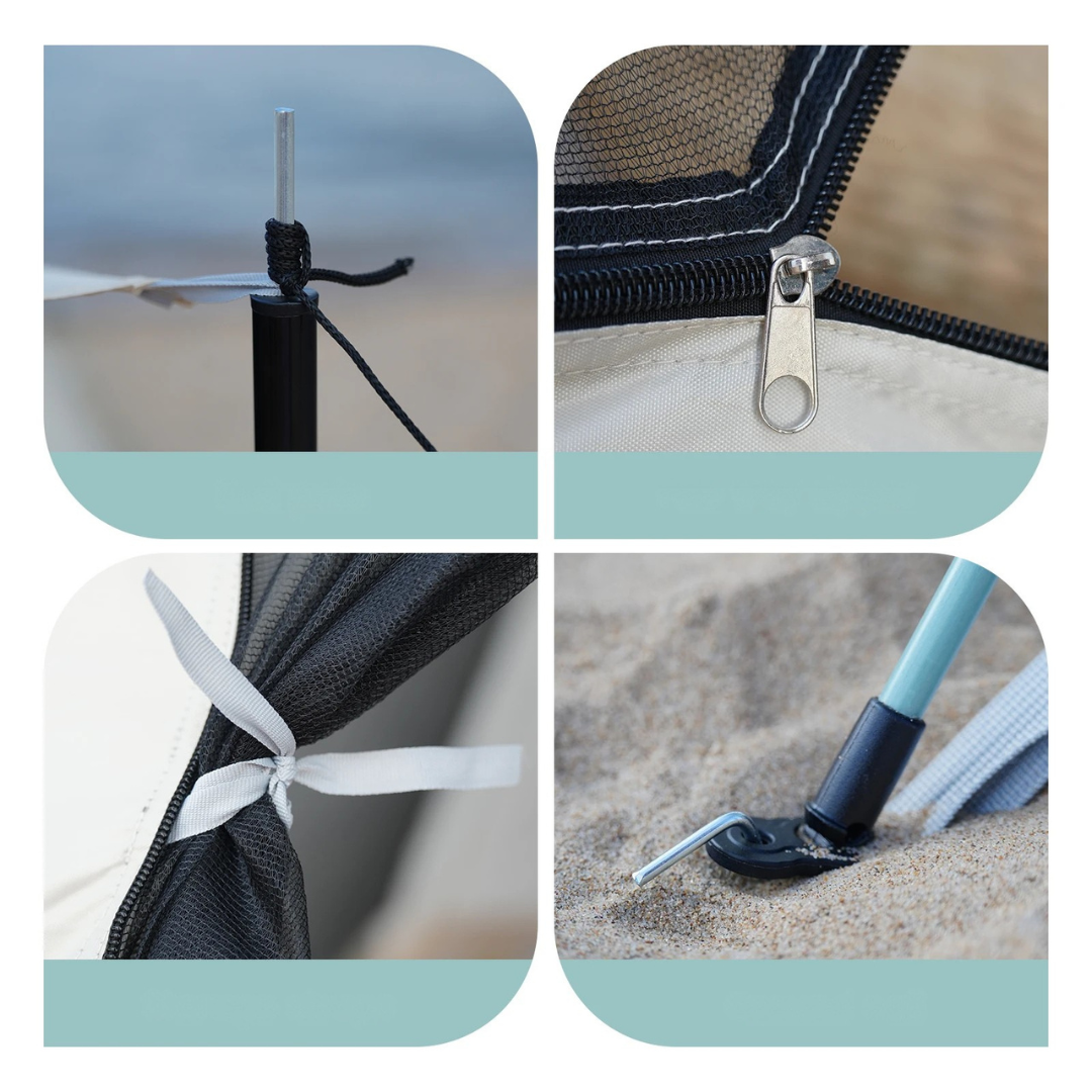 Thrives Outdoor | Sheltrio Pop Up Family Beach Shelter