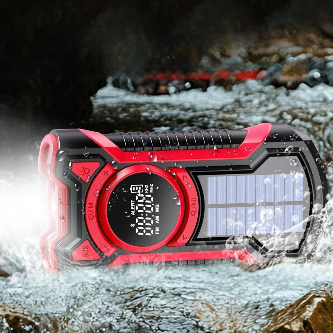 Thrives Outdoor | RescuePulse Rugged Portable Emergency Radio