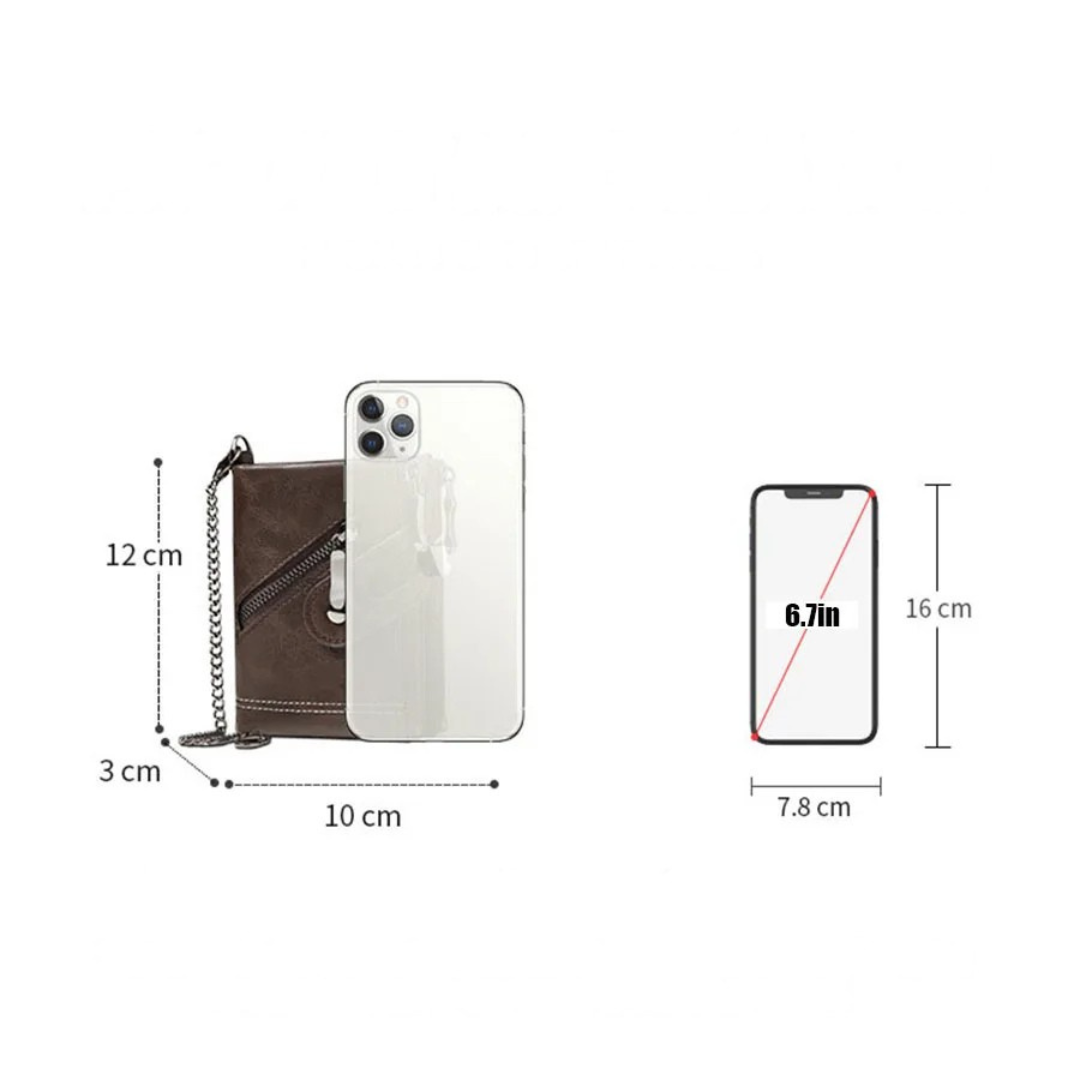 Thrives Outdoor | Vintachain Vintage Chain Wallet