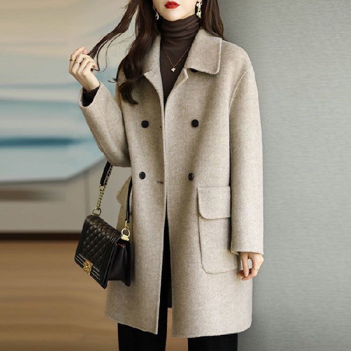 Reversible Cashmere Coat