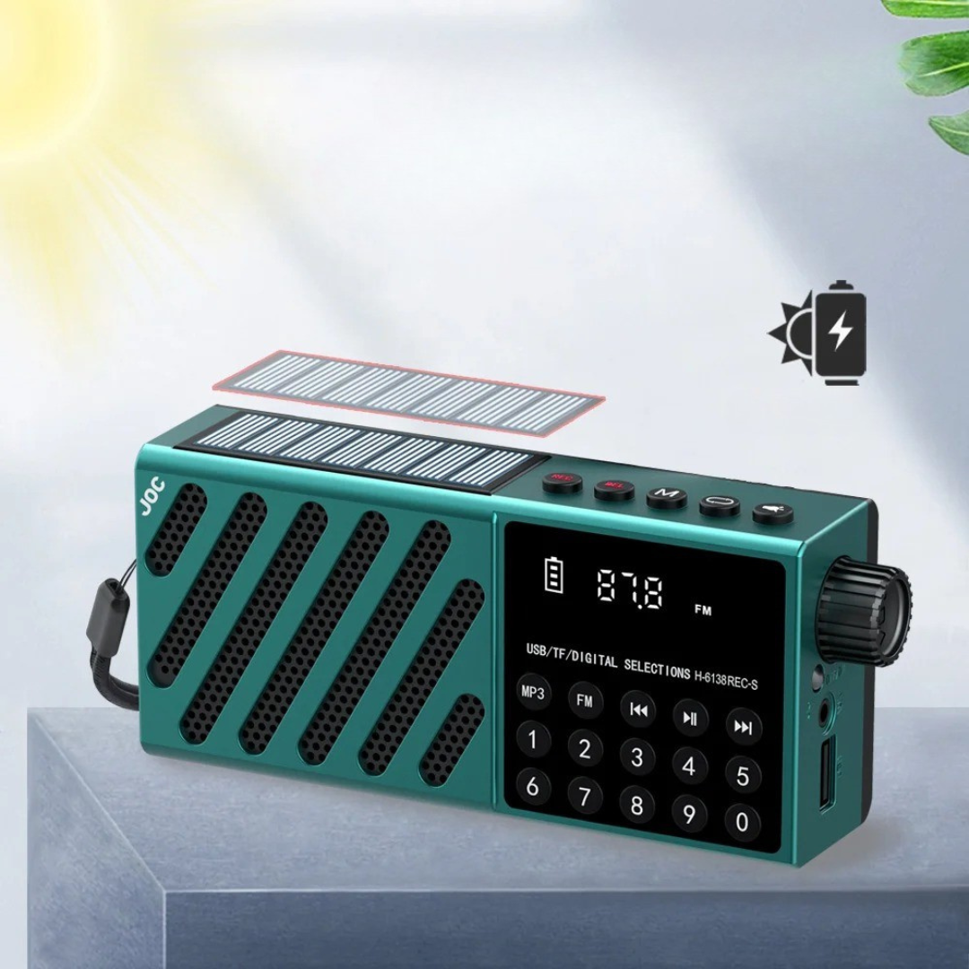 Thrives Outdoor | SunTone Portable Solar Powered Radio