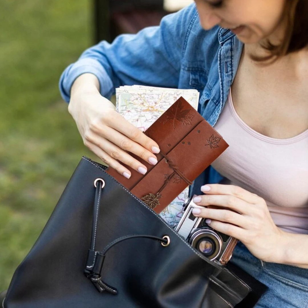 Thrives Outdoor | Maplevia Spiral Ring Travel Notebook