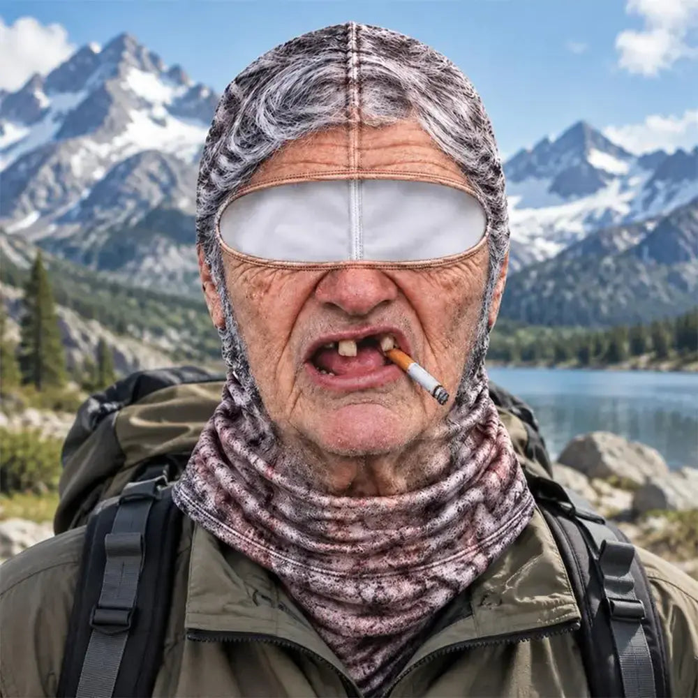 3D Fun and Warm Face Mask for Winter Outdoor Sports
