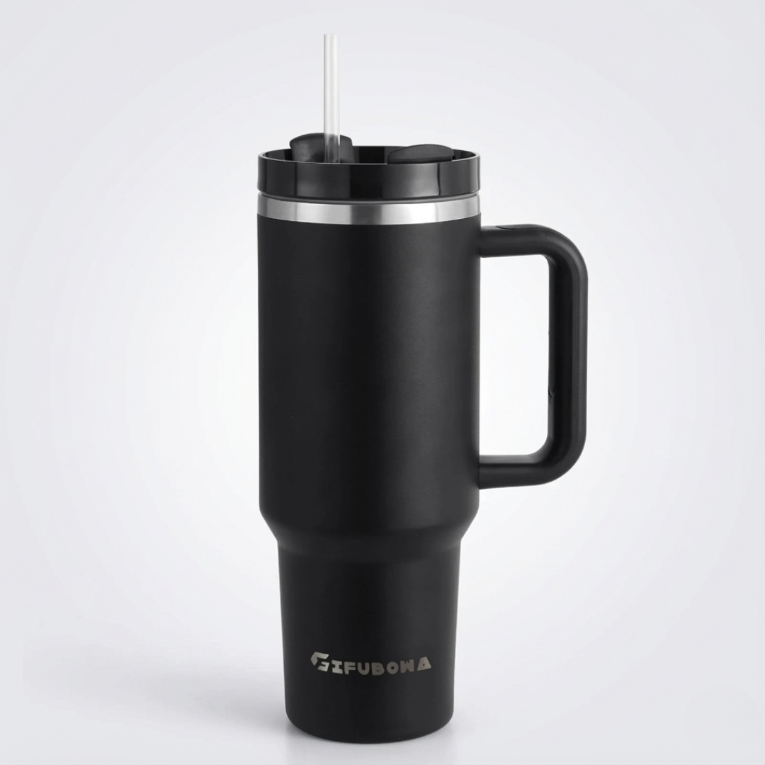 Thrives Outdoor | ThermaGrip Insulated Stainless Steel Travel Mug