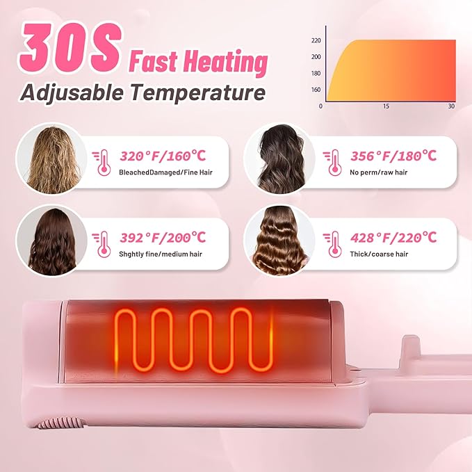 Compact Hair Waver Crimper