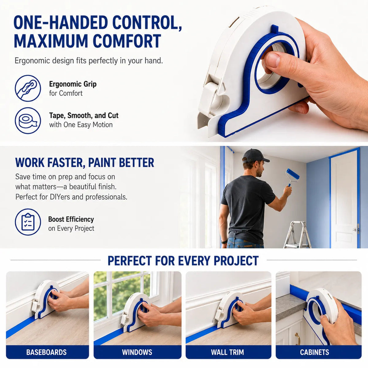 Effective Masking Tape Dispenser for Painting Work