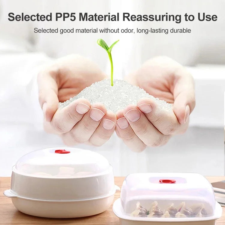 Microwave Steam Cooking Container