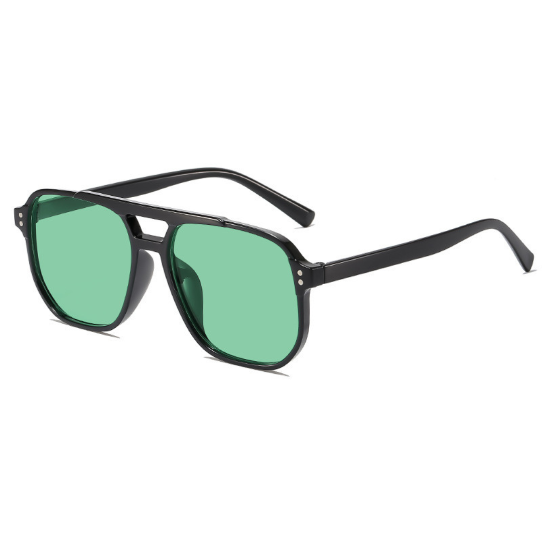 Thrives Outdoor | Brixton Double Bridge Square Frame Sunglasses