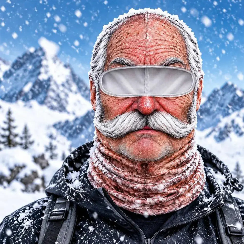 3D Fun and Warm Face Mask for Winter Outdoor Sports