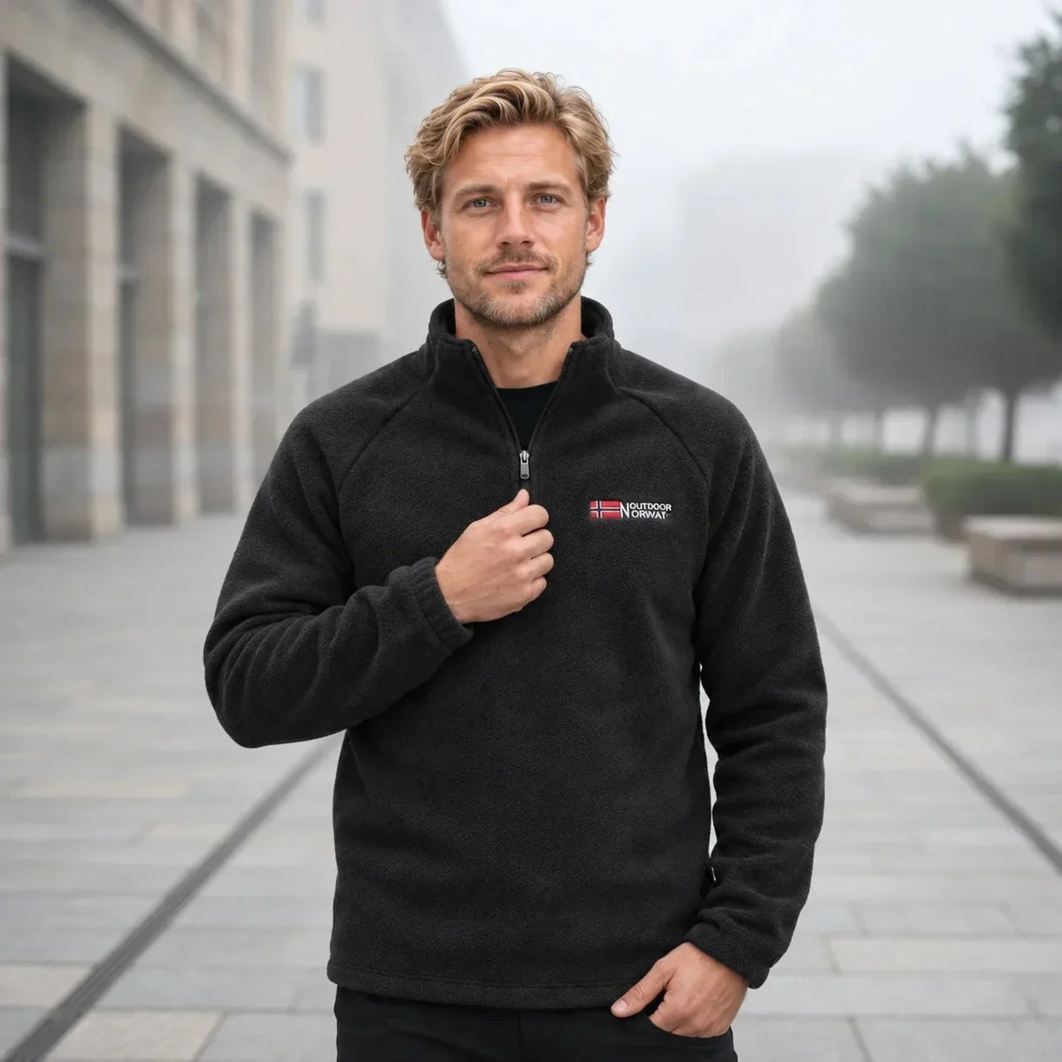 Fleece Pullover Designed for Maximum Winter Comfort