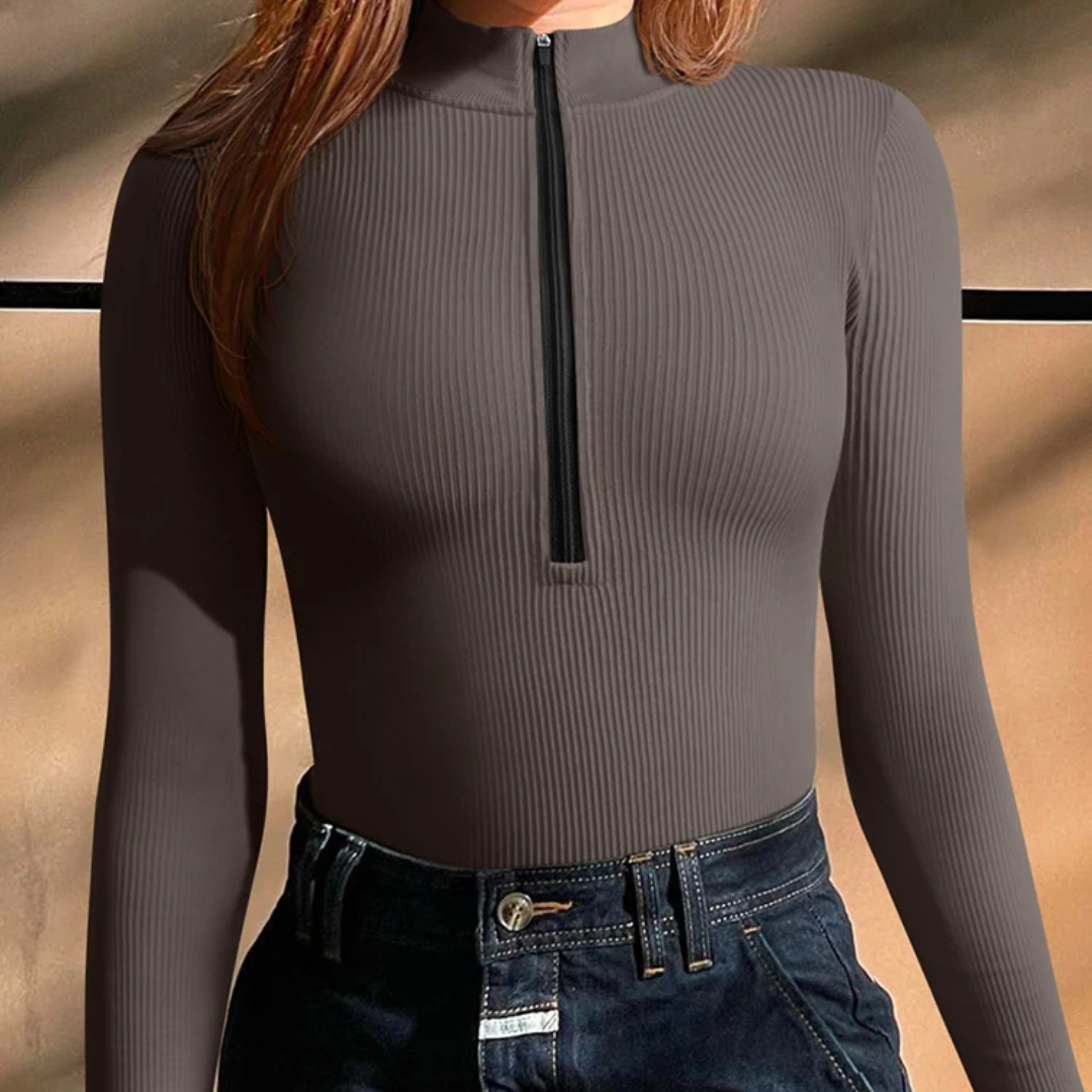 Thrives Outdoor | Marivex Long Sleeve One-Piece Polyester Swimsuit