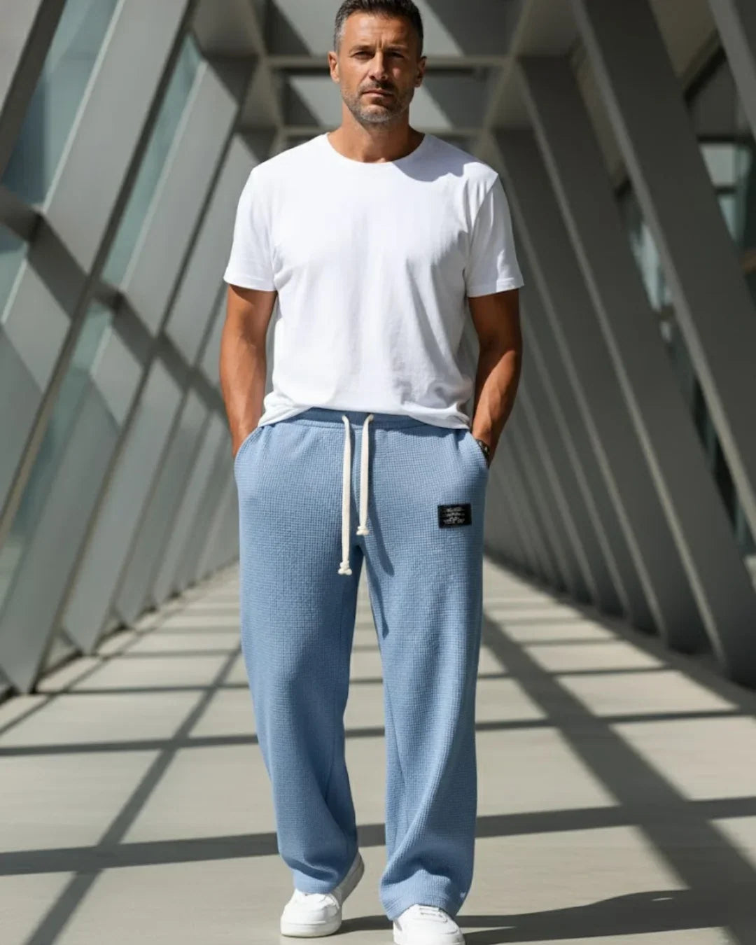 Ultra-Soft Wide-Leg Lounge Trousers