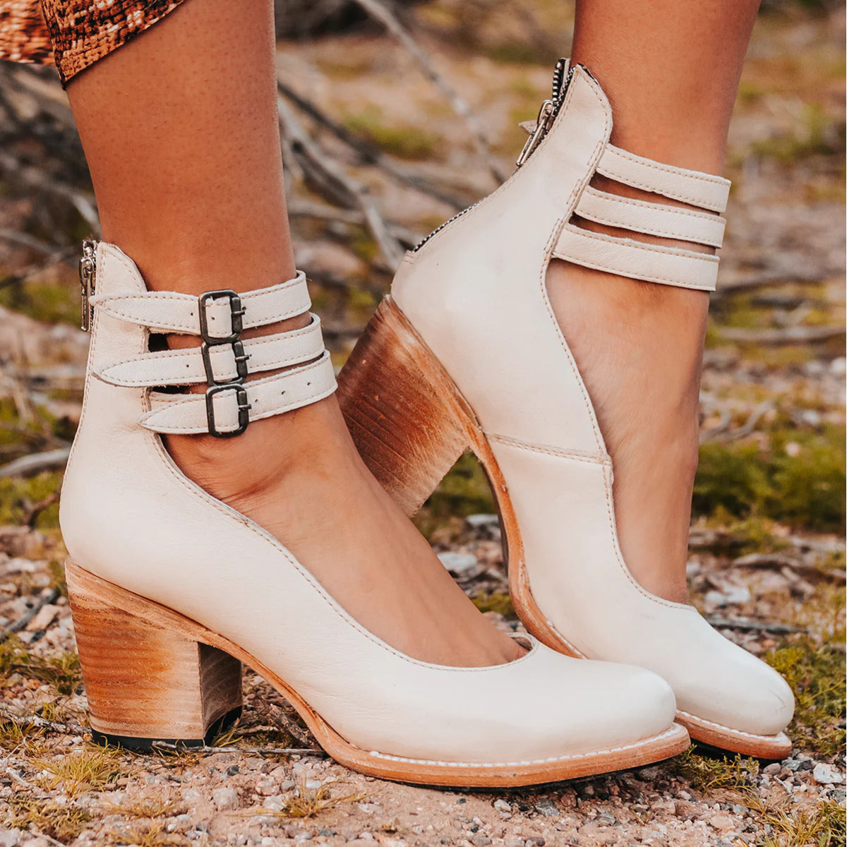 Margaret Comfortable Classic Strap Heels