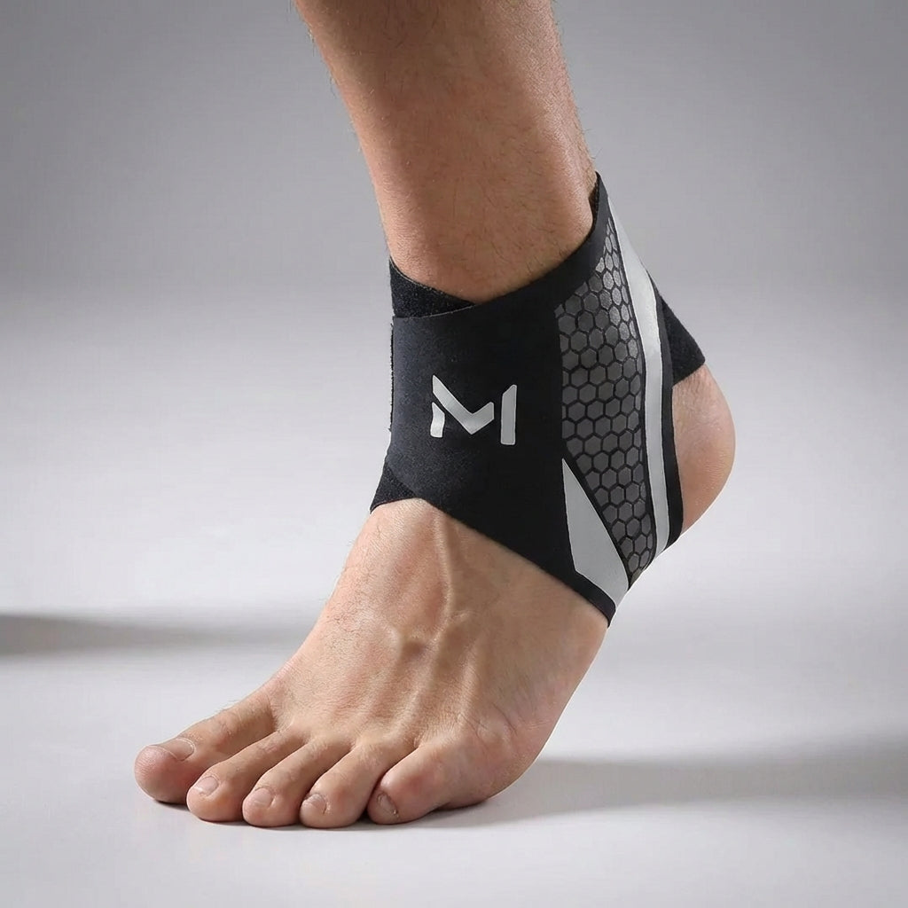 Ankle Brace With Straps | Adjustable Cross Tension Sleeve