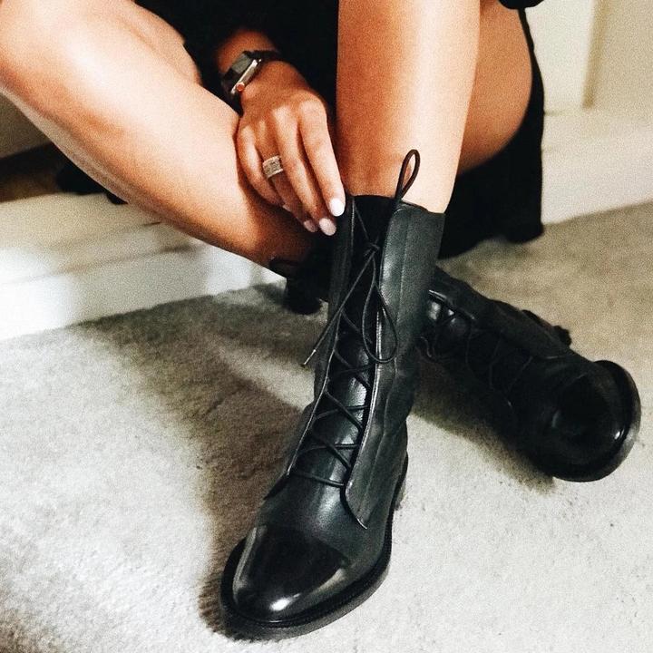 Julia Luxurious High-Quality Leather Boots
